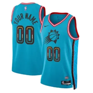 Camiseta Phoenix Suns Personalizada City Edition 2022-23 Azul Swingman para Hombre