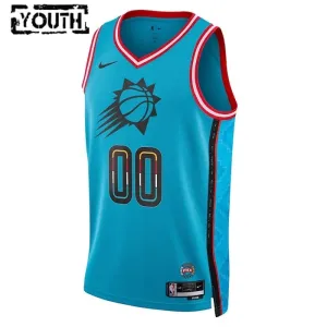 Camiseta Phoenix Suns Personalizada City Edition 2022-23 Azul Swingman para Niño
