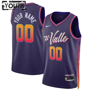 Camiseta Phoenix Suns Personalizada City Edition 2023-24 Swingman para Niño