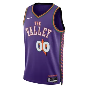 Camiseta Phoenix Suns Personalizada City Edition 2024-25 Púrpura Swingman para Hombre