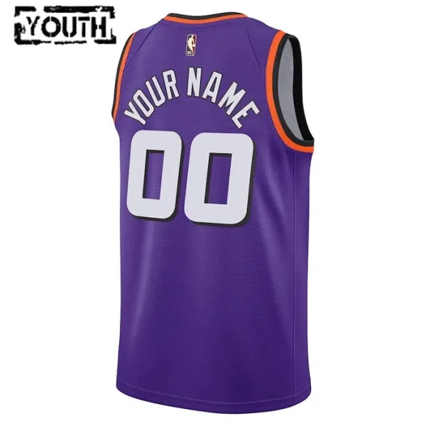 Camiseta Phoenix Suns Personalizada Classic Edition 2022-23 Púrpura Swingman para Niño