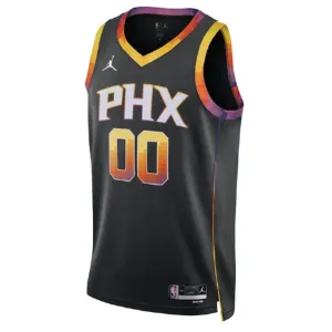 Camiseta Phoenix Suns Personalizada Statement Edition Negro Swingman para Hombre