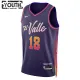 Camiseta Phoenix Suns Yuta Watanabe City Edition 2023-24 Púrpura Swingman para Niño