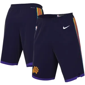 Pantalones Phoenix Suns City Edition 2023-24 Púrpura Swingman para Hombre