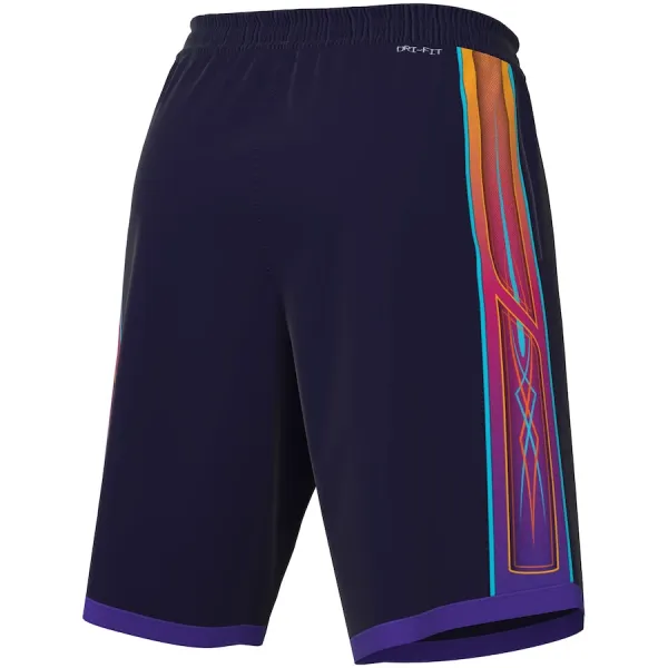 Pantalones Phoenix Suns City Edition 2023-24 Púrpura Swingman para Hombre