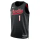 Camiseta Portland Trail Blazers Anfernee Simons City Edition 2023-24 Negro Swingman para Hombre