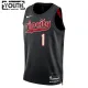Camiseta Portland Trail Blazers Anfernee Simons City Edition 2023-24 Negro Swingman para Niño