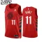 Camiseta Portland Trail Blazers Josh Hart 11 Statement Edition Rojo Swingman para Niño