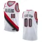 Camiseta Portland Trail Blazers Personalizada Association Edition Blanco Swingman para Hombre