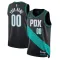Camiseta Portland Trail Blazers Personalizada City Edition 2022-23 Negro Swingman para Hombre