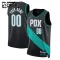 Camiseta Portland Trail Blazers Personalizada City Edition 2022-23 Negro Swingman para Niño