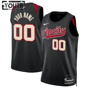 Camiseta Portland Trail Blazers Personalizada City Edition 2023-24 Swingman para Niño