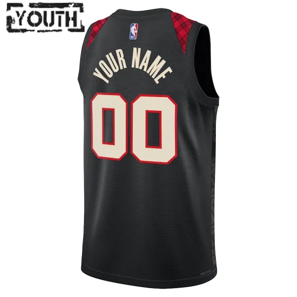 Camiseta Portland Trail Blazers Personalizada City Edition 2023-24 Swingman para Niño