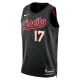 Camiseta Portland Trail Blazers Shaedon Sharpe City Edition 2023-24 Negro Swingman para Hombre