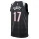 Camiseta Portland Trail Blazers Shaedon Sharpe City Edition 2024-25 Negro Swingman para Hombre