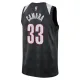 Camiseta Portland Trail Blazers Toumani Camara City Edition 2024-25 Negro Swingman para Hombre