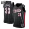 Camiseta Portland Trail Blazers Toumani Camara City Edition 2024-25 Negro Swingman para Niño