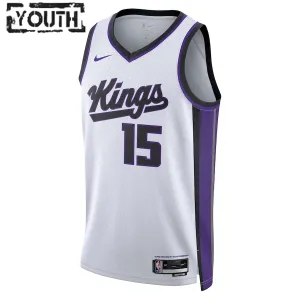 Camiseta Sacramento Kings Davion Mitchell Association Edition 2023-24 Blanco Swingman para Niño