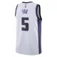 Camiseta Sacramento Kings De Aaron Fox Association Edition 2023-24 Blanco Swingman para Hombre
