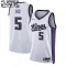 Camiseta Sacramento Kings De Aaron Fox Association Edition 2023-24 Blanco Swingman para Niño