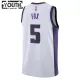 Camiseta Sacramento Kings De Aaron Fox Association Edition 2023-24 Blanco Swingman para Niño