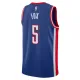 Camiseta Sacramento Kings De Aaron Fox City Edition 2024-25 Azul Swingman para Hombre