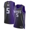 Camiseta Sacramento Kings De Aaron Fox Statement Edition 2023-24 Púrpura Swingman para Hombre