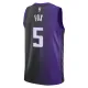 Camiseta Sacramento Kings De Aaron Fox Statement Edition 2023-24 Púrpura Swingman para Hombre
