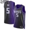Camiseta Sacramento Kings De Aaron Fox Statement Edition 2023-24 Púrpura Swingman para Niño