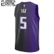 Camiseta Sacramento Kings De Aaron Fox Statement Edition 2023-24 Púrpura Swingman para Niño