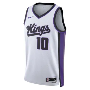 Camiseta Sacramento Kings Domantas Sabonis Association Edition 2023-24 Blanco Swingman para Hombre