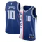 Camiseta Sacramento Kings Domantas Sabonis City Edition 2023-24 Azul Swingman para Hombre