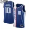 Camiseta Sacramento Kings Domantas Sabonis City Edition 2023-24 Azul Swingman para Niño