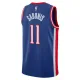 Camiseta Sacramento Kings Domantas Sabonis City Edition 2024-25 Azul Swingman para Hombre