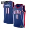 Camiseta Sacramento Kings Domantas Sabonis City Edition 2024-25 Azul Swingman para Niño