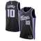 Camiseta Sacramento Kings Domantas Sabonis Icon Edition 2023-24 Negro Swingman para Hombre