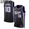 Camiseta Sacramento Kings Domantas Sabonis Icon Edition 2023-24 Negro Swingman para Niño