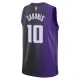 Camiseta Sacramento Kings Domantas Sabonis Statement Edition 2023-24 Púrpura Swingman para Hombre