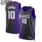 Camiseta Sacramento Kings Domantas Sabonis Statement Edition 2023-24 Púrpura Swingman para Niño