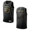 Camiseta Sacramento Kings Golden Edition Personalizada Negro Swingman para Hombre
