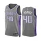 Camiseta Sacramento Kings Harrison Barnes 40 City Edition 2022-23 Gris Swingman para Hombre