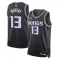 Camiseta Sacramento Kings Keegan Murray 13 Statement Edition Negro Swingman para Hombre