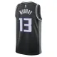 Camiseta Sacramento Kings Keegan Murray 13 Statement Edition Negro Swingman para Hombre