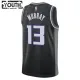 Camiseta Sacramento Kings Keegan Murray 13 Statement Edition Negro Swingman para Niño