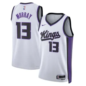 Camiseta Sacramento Kings Keegan Murray Association Edition 2023-24 Blanco Swingman para Hombre