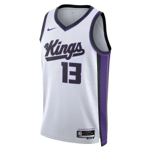 Camiseta Sacramento Kings Keegan Murray Association Edition 2023-24 Blanco Swingman para Hombre