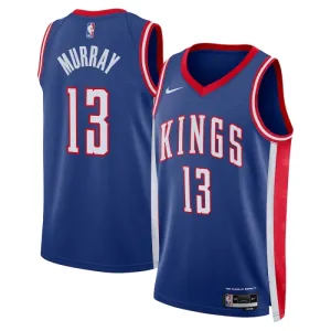 Camiseta Sacramento Kings Keegan Murray City Edition 2024-25 Azul Swingman para Hombre