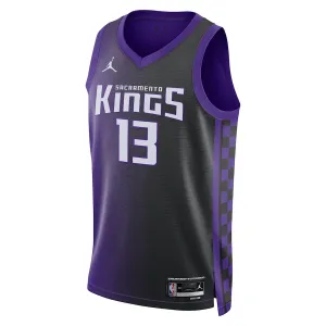 Camiseta Sacramento Kings Keegan Murray Statement Edition 2023-24 Púrpura Swingman para Hombre