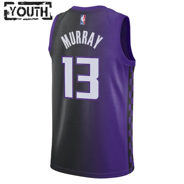 Camiseta Sacramento Kings Keegan Murray Statement Edition 2023-24 Púrpura Swingman para Niño