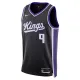 Camiseta Sacramento Kings Kevin Huerter Icon Edition 2023-24 Negro Swingman para Hombre